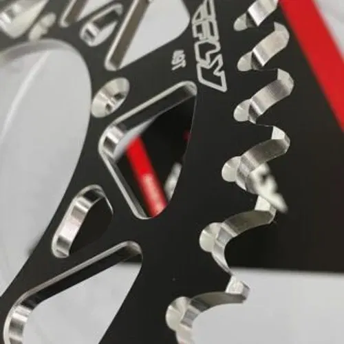 New 49-Tooth 520 Black Kawasaki Rear Sprocket - Aluminum- 255-242249BK