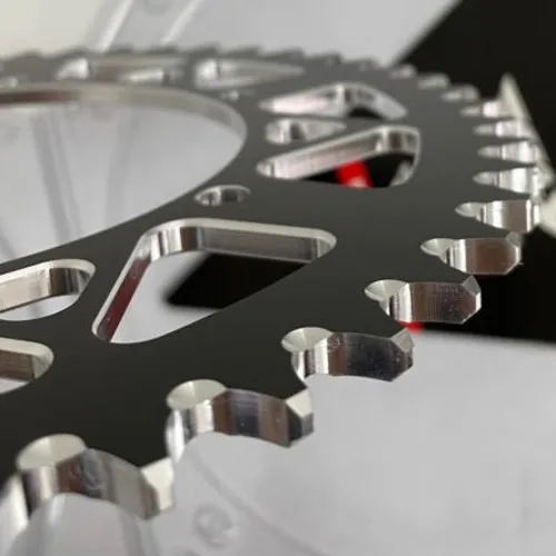 New 49-Tooth 520 Black Kawasaki Rear Sprocket - Aluminum- 255-242249BK