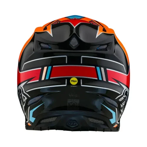 Troy Lee Designs SE5 Composite Helmet Efix Fire (