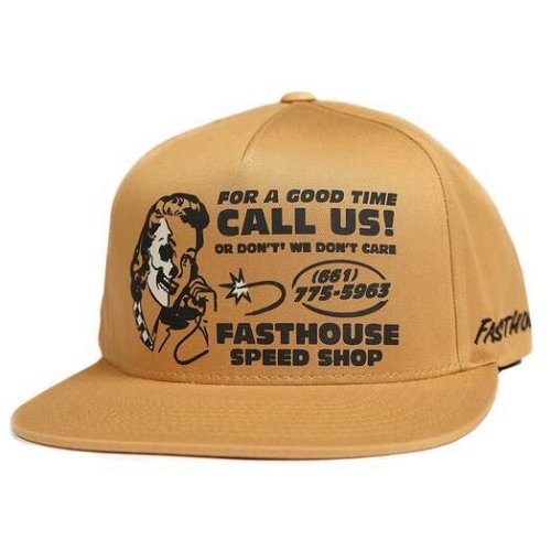 FASTHOUSE CALL US HAT - TAN - 3260-0003-00