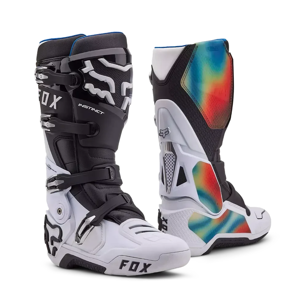 Fox Racing Instinct Scans Limited Edition Boots (White)