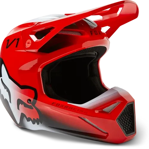 Youth V1 Toxsyk Helmet DOT/ECE [Flo Red] 29731-110-