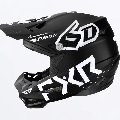 FXR ATR-2Y YOUTH Helmet - Black/White 230611-1001-
