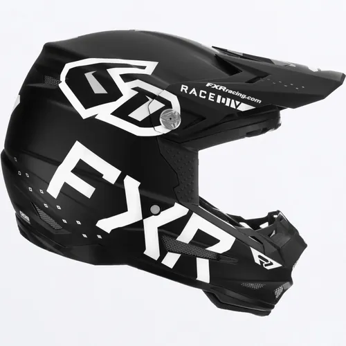FXR ATR-2Y YOUTH Helmet - Black/White 230611-1001-
