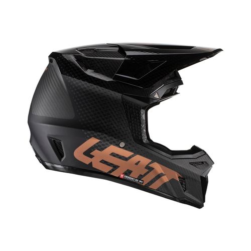 LEATT HELMET KIT MOTO 9.5 CARBON V22 - BLACK