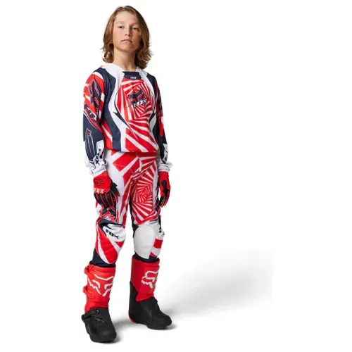 Fox Racing Youth 180 Goat Jersey - Navy - Youth Large - 29714-007-YL