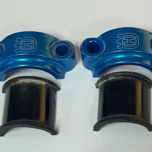 USED Husqvarna Handlebar Clamp Pair (Fits all big bikes with a Brembo master)