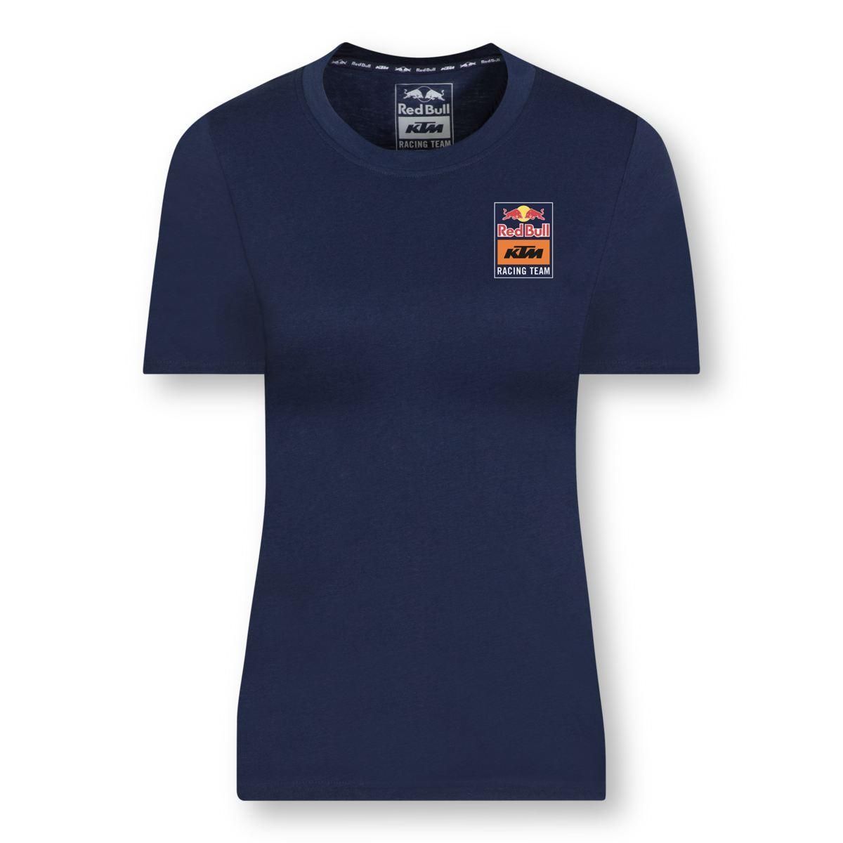 RED BULL KTM WOMEN BACKPRINT T-SHIRT (NAVY)