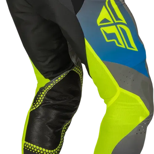 FLY RACING LITE PANTS (GREY/BLUE/HI-VIS) 