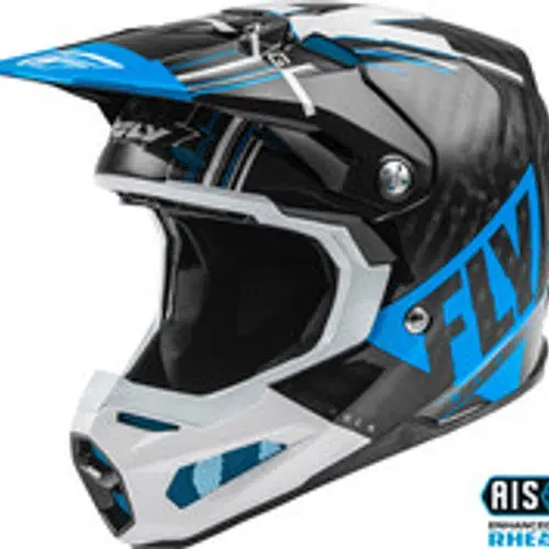 FLY RACING FORMULA CARBON VECTOR HELMET BLUE/WHITE/BLACK