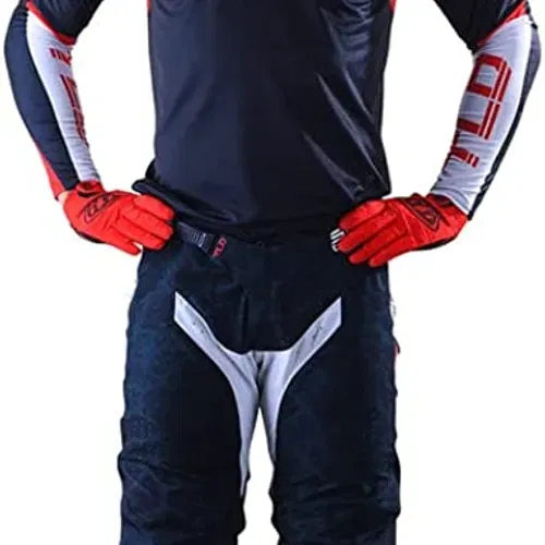 Troy Lee Designs SE Pro Fractura Jersey Navy/RedX-LARGE - 301331005