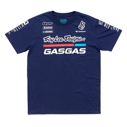 Troy Lee Designs GASGAS Team T-Shirt (Navy) 3GG24006730