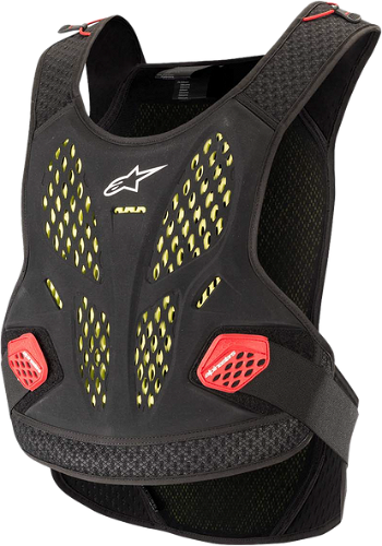ALPINESTARS SEQUENCE CHEST PROTECTOR BLACK/RED XS/SM