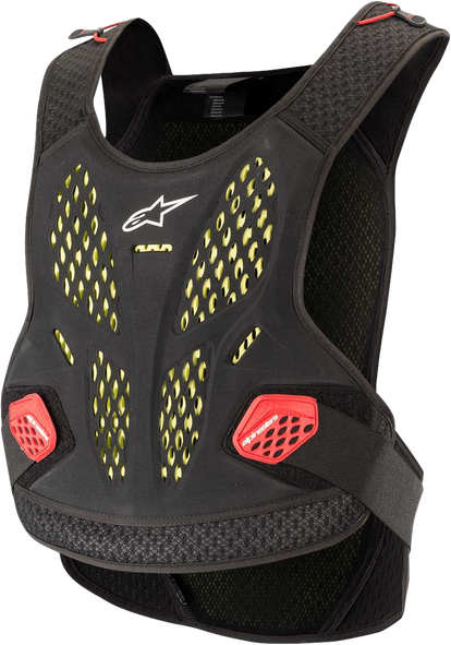 ALPINESTARS SEQUENCE CHEST PROTECTOR BLACK/RED XS/SM
