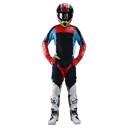 TROY LEE DESIGNS SE PRO PANT - QUATTRO NAVY/RED - ON SALE!