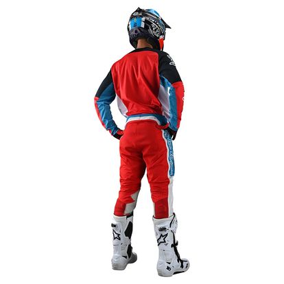 TROY LEE DESIGNS SE PRO PANT - QUATTRO NAVY/RED - ON SALE!