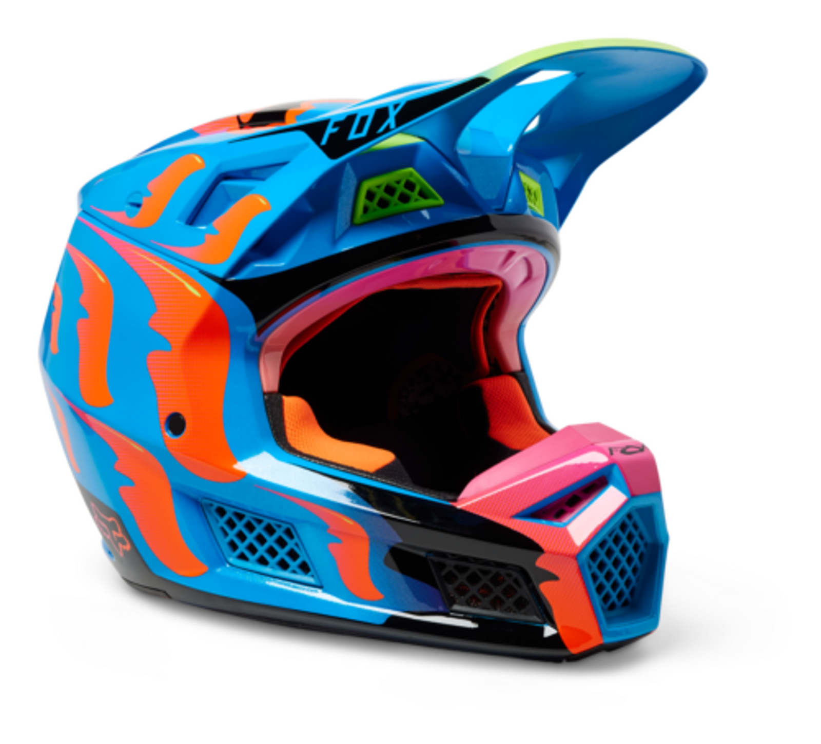FOX RACING V3 EYERIS HELMET LARGE