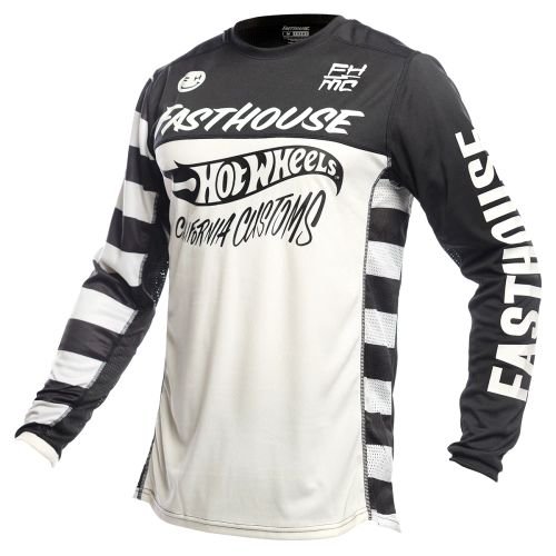 Hot Wheels Grindhouse Jersey - White/Black - ON SALE!!