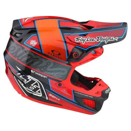 Troy Lee Designs SE5 Carbon Helmet - Team Red - Adult Large - 171005004