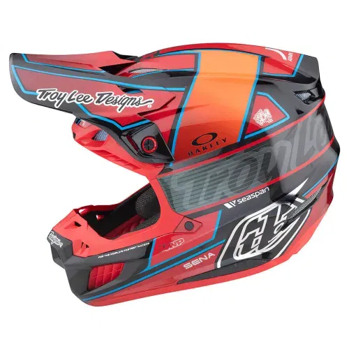 Troy Lee Designs SE5 Carbon Helmet - Team Red - Adult Large - 171005004
