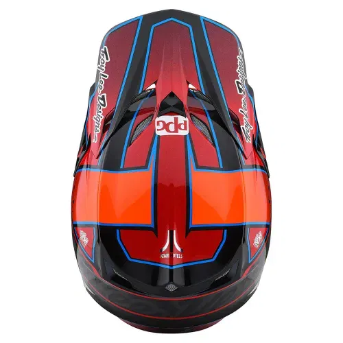 Troy Lee Designs SE5 Carbon Helmet - Team Red - Adult Large - 171005004