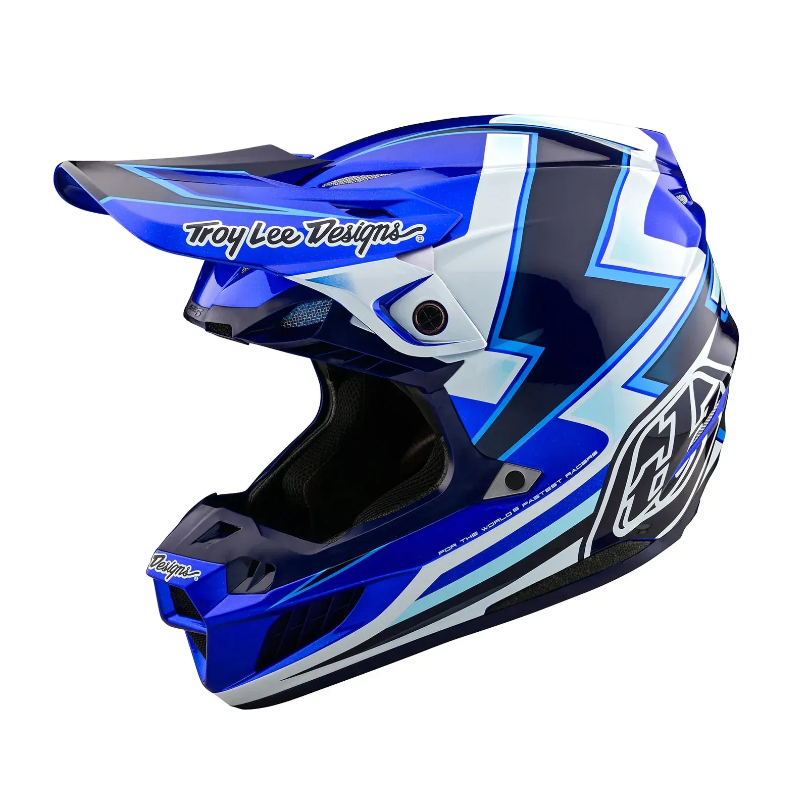 TROY LEE SE5 COMPOSITE HELMET EVER BLUE - 18253101X