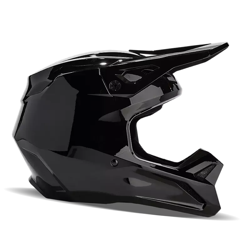 Fox Racing V1 Solid Helmet (Black)