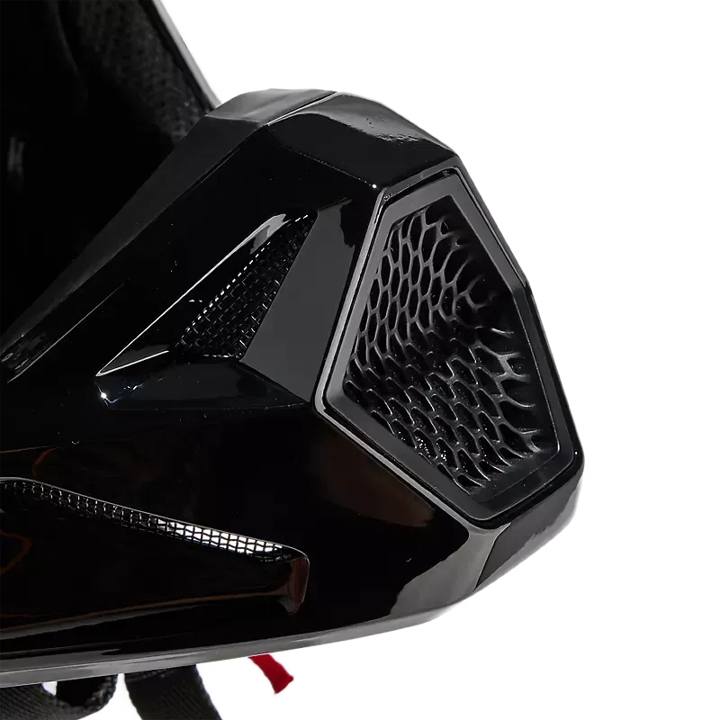 Fox Racing V1 Solid Helmet (Black)