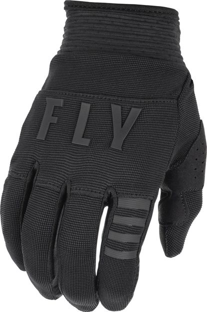 FLY RACING YOUTH F-16 GLOVES - BLACK - YOUTH SIZES 375-910YM