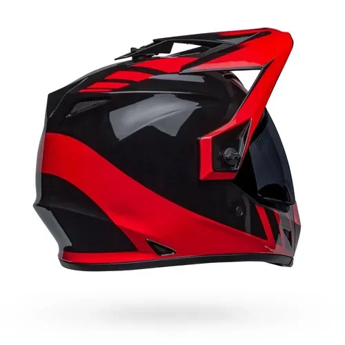 BELL MX-9 ADVENTURE MIPS DASH GLOSS BLACK/RED SMALL - 7136730