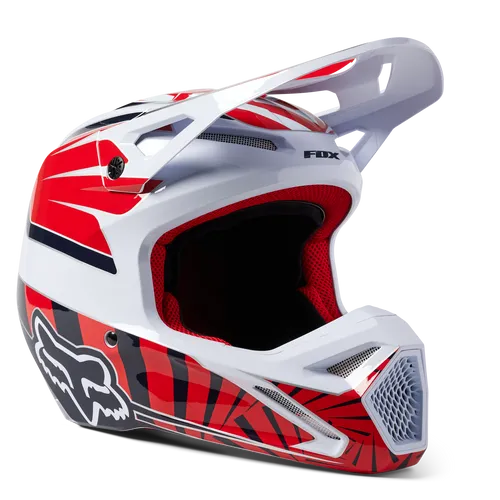 Fox Racing Youth V1 Goat Helmet - Red - 29733-003-Y