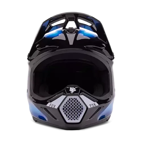 FOX V3 Volatile Helmet Black/Blue 32009-013-