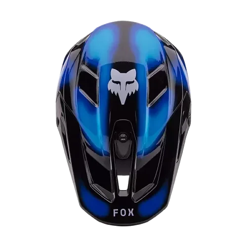 FOX V3 Volatile Helmet Black/Blue 32009-013-