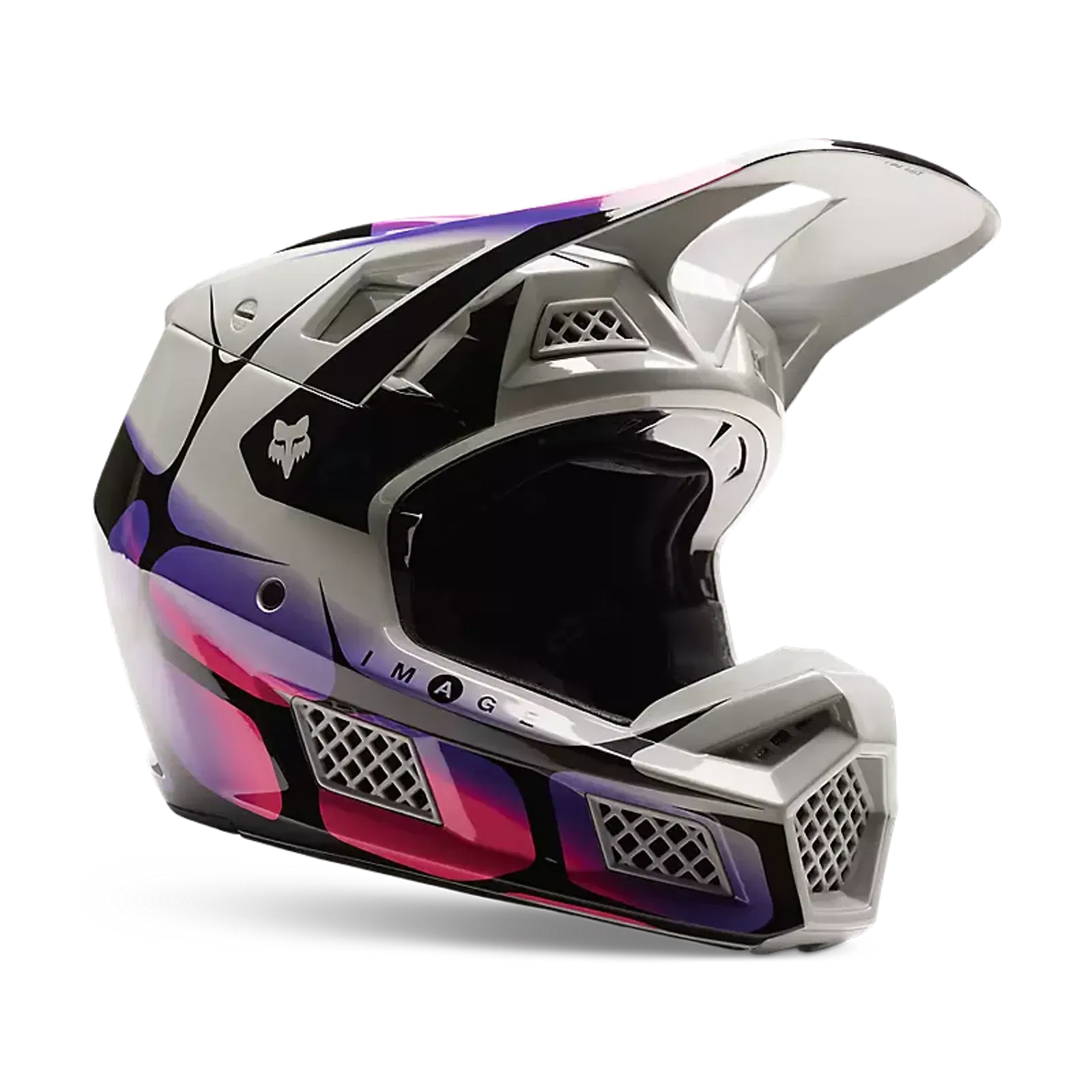 Fox Racing V3 RS Celz Helmet Red/Black/White | Fox Racing