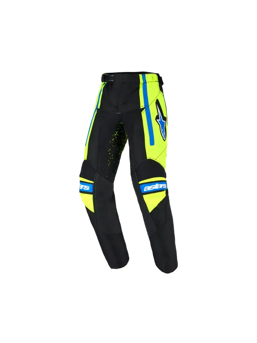 2026 Alpinestars Kids Racer Nomur Dark Navy/Yellow Fluo/Blue Jersey + Pant Set