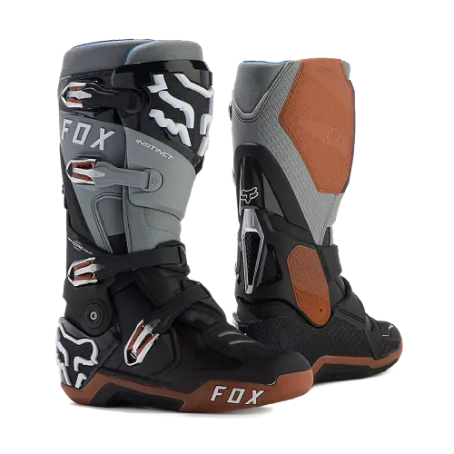Fox Racing Instinct Boots (Black/Grey) 