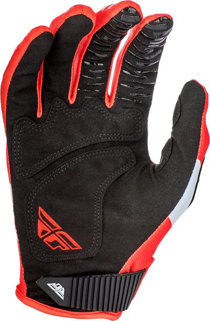 FLY RACING KINETIC SHIELD GLOVES - RED/WHITE - SIZE 13/3XL