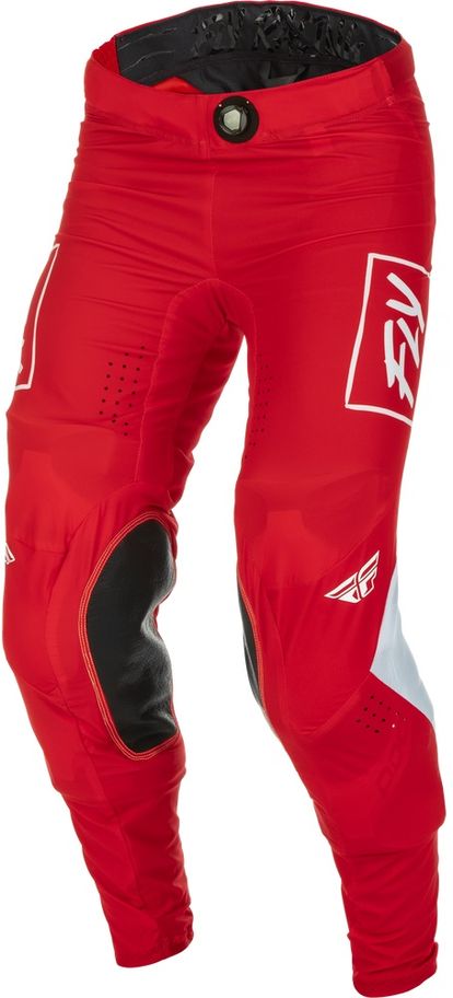 FLY RACING LITE PANTS - RED/WHITE - ADULT SIZES