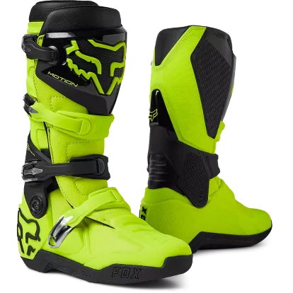 Fox Racing Motion Boots (Fluorescent Yellow)