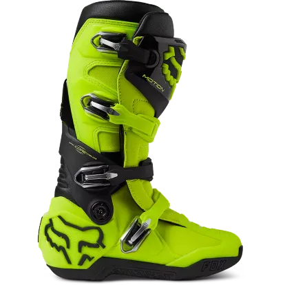 Fox Racing Motion Boots (Fluorescent Yellow)  29682-130-