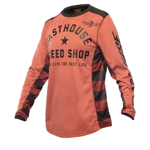 Fasthouse A/C Grindhouse Originals Women's Jersey - Mauve - Women's XL