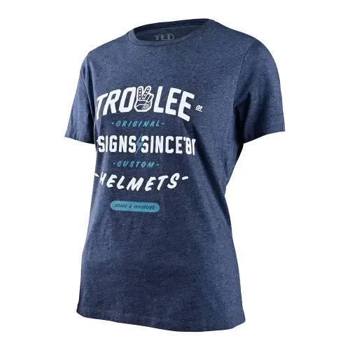 Troy Lee Designs Womens Short Sleeve Roll Out (Navy Heather)