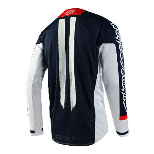 TROY LEE DESIGNS SE PRO JERSEY MARKER NAVY / RED ADULT SIZE L 30150800
