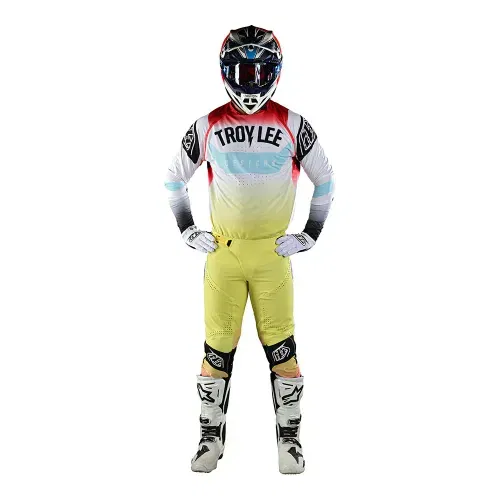 Troy Lee Designs SE Ultra Pant Arc Acid (Yellow/Red)