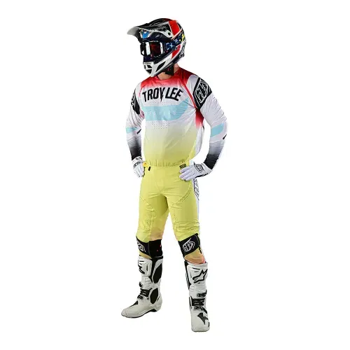 Troy Lee Designs SE Ultra Pant Arc Acid (Yellow/Red)