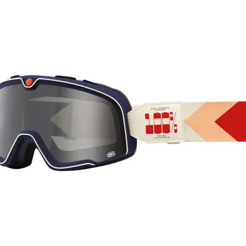 	100% Barstow Goggles Teluride with Smoke Lens