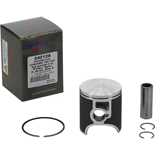 VERTEX PISTON KIT CAST 46.94/STD KTM/HUSQ/GAS 85SX TC85 MC85 [175-24212A]