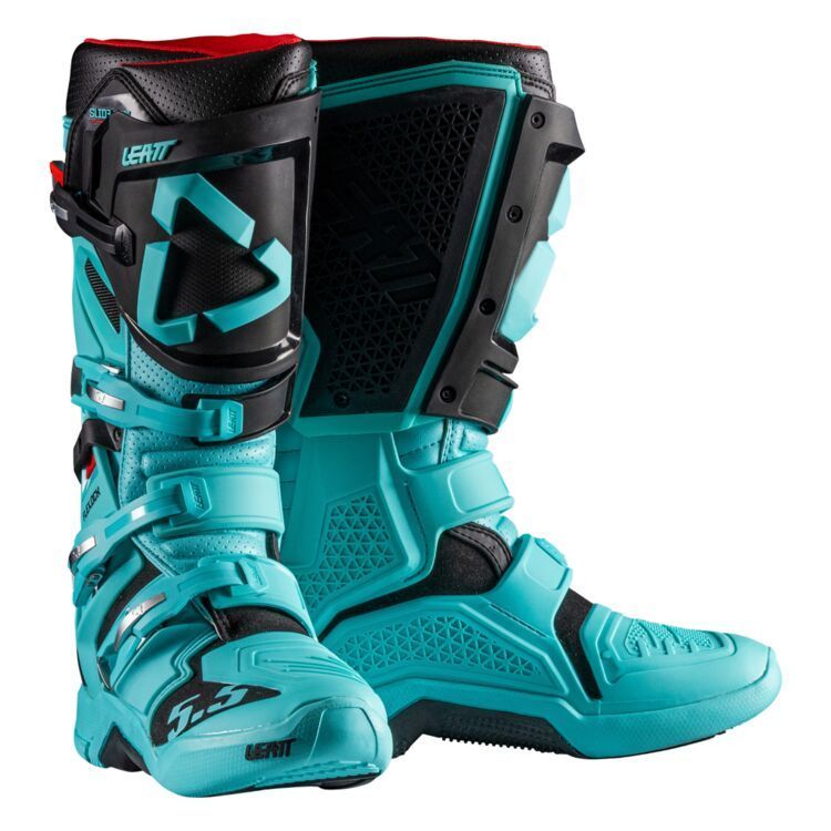 LEATT 5.5 FLEXLOCK BOOT - TEAL - 302600012