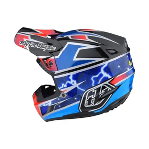 Troy Lee Designs SE5 Composite Helmet (Lightning Blue)