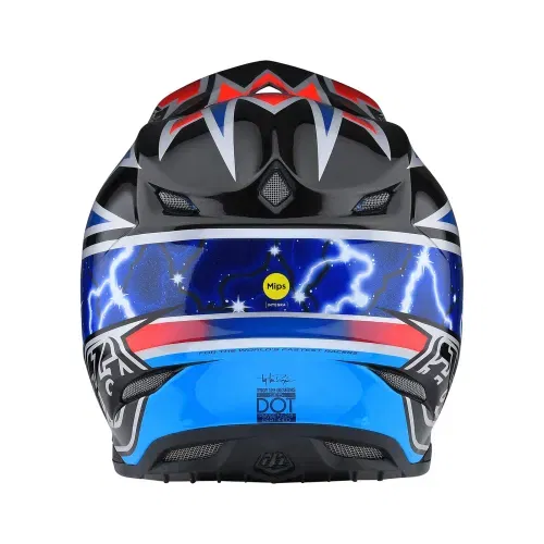 Troy Lee Designs SE5 Composite Helmet (Lightning Blue)